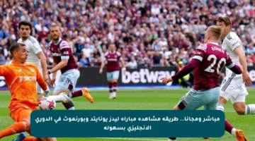 مباشر ومجانا.. طريقة مشاهدة مباراة ليدز يونايتد وبورنموث في الدوري الإنجليزي بسهولة